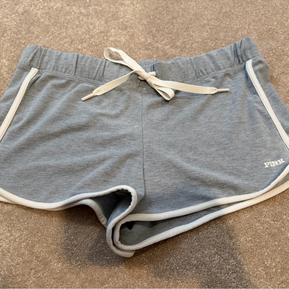 PINK Victoria's Secret Women's Athletic Gray Shorts
